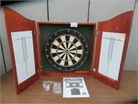 CENTER POINT SOLID WOOD DART CABINET