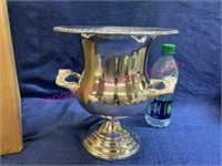 New old stock Sheridan champagne bucket - plated
