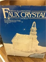 Faux crystal church