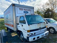 1992 ISUZU MPR BOX TRUCK