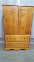 PINE COMBINATION DRESSER / WARDROBE