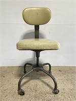 Vintage industrial Cramer Air-Flow drafting chair