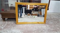 PINE FRAMED MIRROR