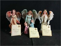 3 as new Charming Angels collectibles in boxes