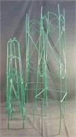 2-(5"X26") and 2-(8"X34") plant cages