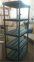 6ft × 3ft × 2ft Plastic storage shelf