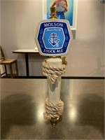 Molson Stock Ale Beer Tap Handle