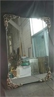 Large mirror with frame 32" × 22"