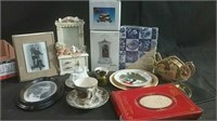 Small Photo frames, Ornaments and small tea set