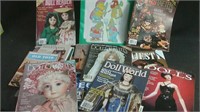 Assorted Doll Magazines and others