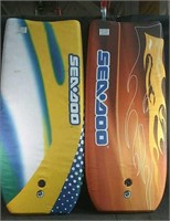 Two Wave boards 43" × 19"