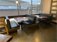 LOT: Booth Seating & Dining Tables