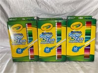 Crayola Super Tips Washable Markers Ages 3+ - 50 C