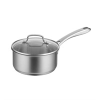 Cuisinart 2.5qt Stainless Steel Saucepan with Cove