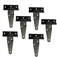 T-Strap Hinge For Shed Or Gate, 6 Count