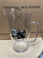 New Beau's 60oz Glass Beer Pitcher