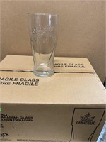 Dozen New Molson Canadian 20oz Pint Glasses
