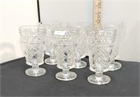 Pressed Glass Gobblets