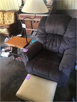 Recliner lamp table and small Foot rest