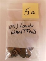 (85) Lincoln Wheat Cents