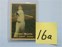 1957 Mickey Mantle Baseball Card #95 -