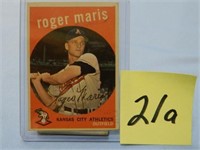 1959 Roger Maris Baseball Card #202 -
