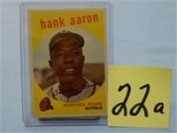 1959 Hank Aaron Baseball Card #380 -