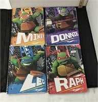 Ninja Turtles Spiral Notebooks