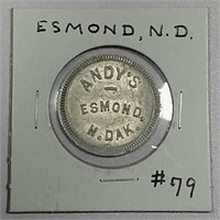 Andy's  Esmond, N. Dak.  token