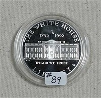 1992-W  White House Comm. Silver  Dollar  Proof-67