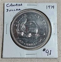 1979  Canadian Dollar  Gem BU