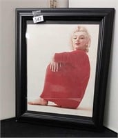 Framed Marilyn Monroe Photo