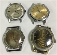 Group Of 4 Misc. Watch Faces