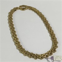 Carre Gold Tone Costume Bracelet