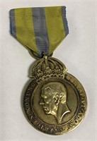 Swedish Medal In Case