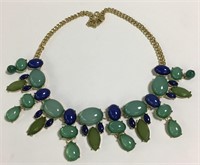 Green & Blue Stone Necklace