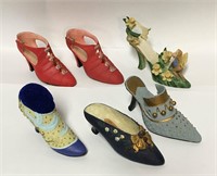 Group Of 6 Various Decorative Heels