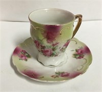 Imperial Germany Porcelain Cup And Saucer
