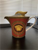 ROSENTHAL VERSACE MEDUSA RED TEA POT