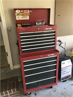 CRAFTSMAN TOOLBOX AND TOOLS