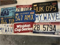 VINTAGE LICENSE PLATE