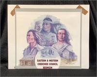 Cherokee Heritage Ben Hampton Print