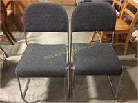 Pair of cafe chairs