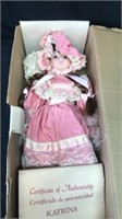 Princess house Katrina porcelain doll