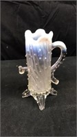 Vintage 7” glass vase