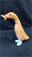 Vintage 8” wooden duck