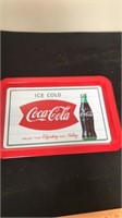 13”x9” metal coke a cola tray