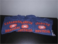 3 New Montreal Canadians T Shirts