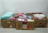 3 boxes of yarn-- unused