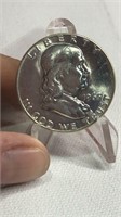 1963 D Ben Franklin Half Dollar